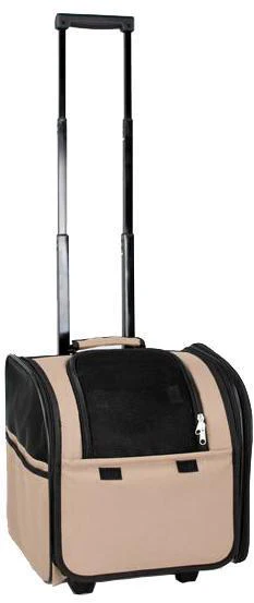 Pet Life ® 'Pawdon Me '  Wheeled Airline Approved Travel Collapsible Pet Dog Carrier - Image 9