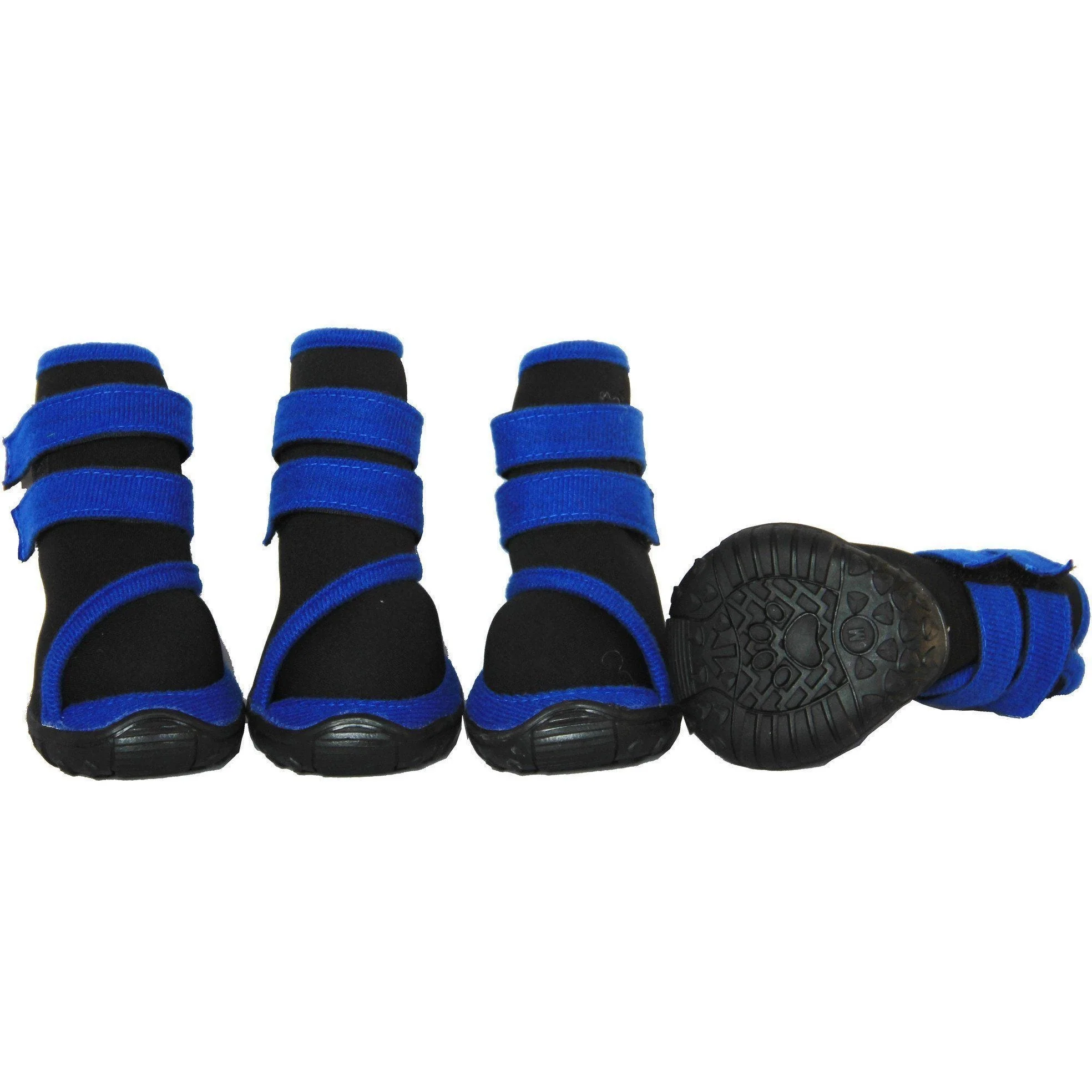 Pet Life ® 'Performance-Coned' Premium Stretch High Ankle Support Dog Shoes - Set Of 4 - Image 4