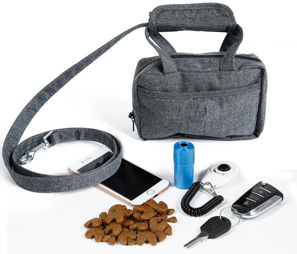 Pet Life ® 'Posh Walk' Purse Dog Leash, Accessory Holder and Waste Bag Dispenser - Image 2