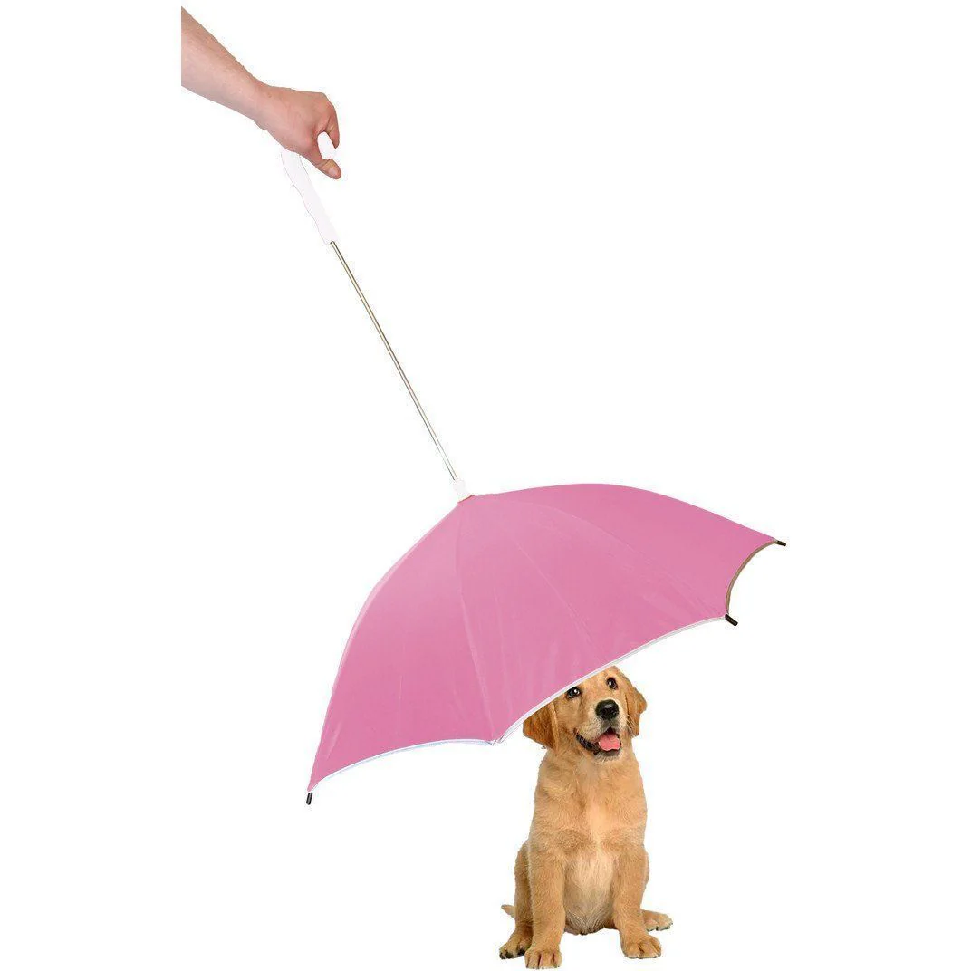 Pet Life ® Pour-Protection Reflective Waterproof Dog Umbrella and Leash - Image 8