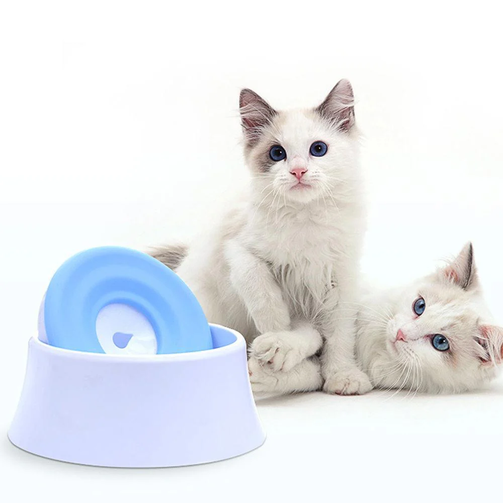 Pet Life ® 'Pud-Guard' Anti-Spill Floating Water and Food Bowl - Image 3