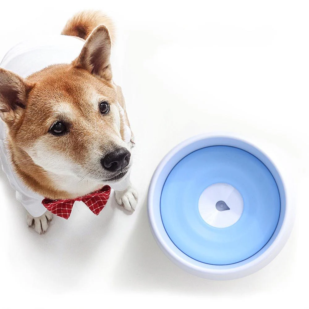 Pet Life ® 'Pud-Guard' Anti-Spill Floating Water and Food Bowl - Image 5