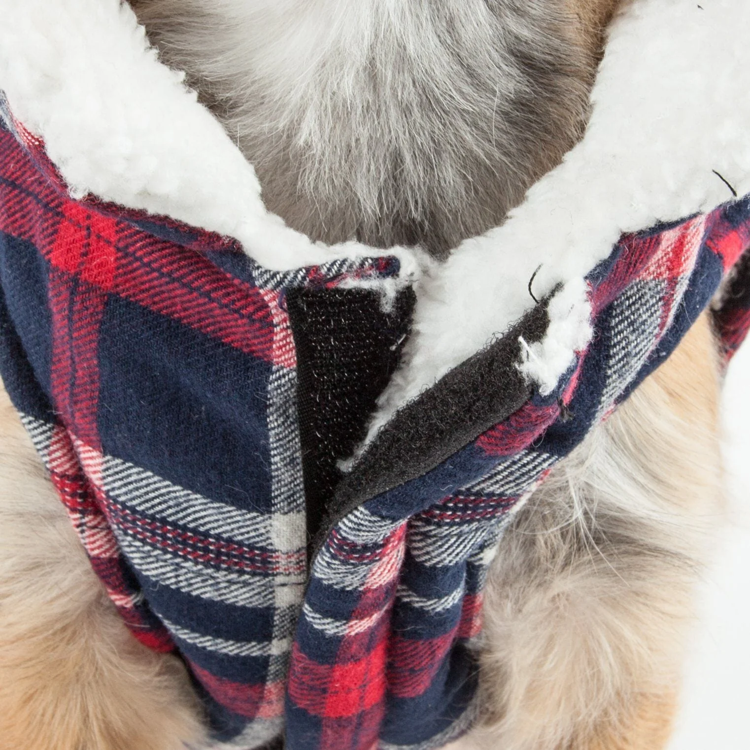 Pet Life ® 'Puddler' Classical Insulated Fashion Plaid Dog Coat - Image 4
