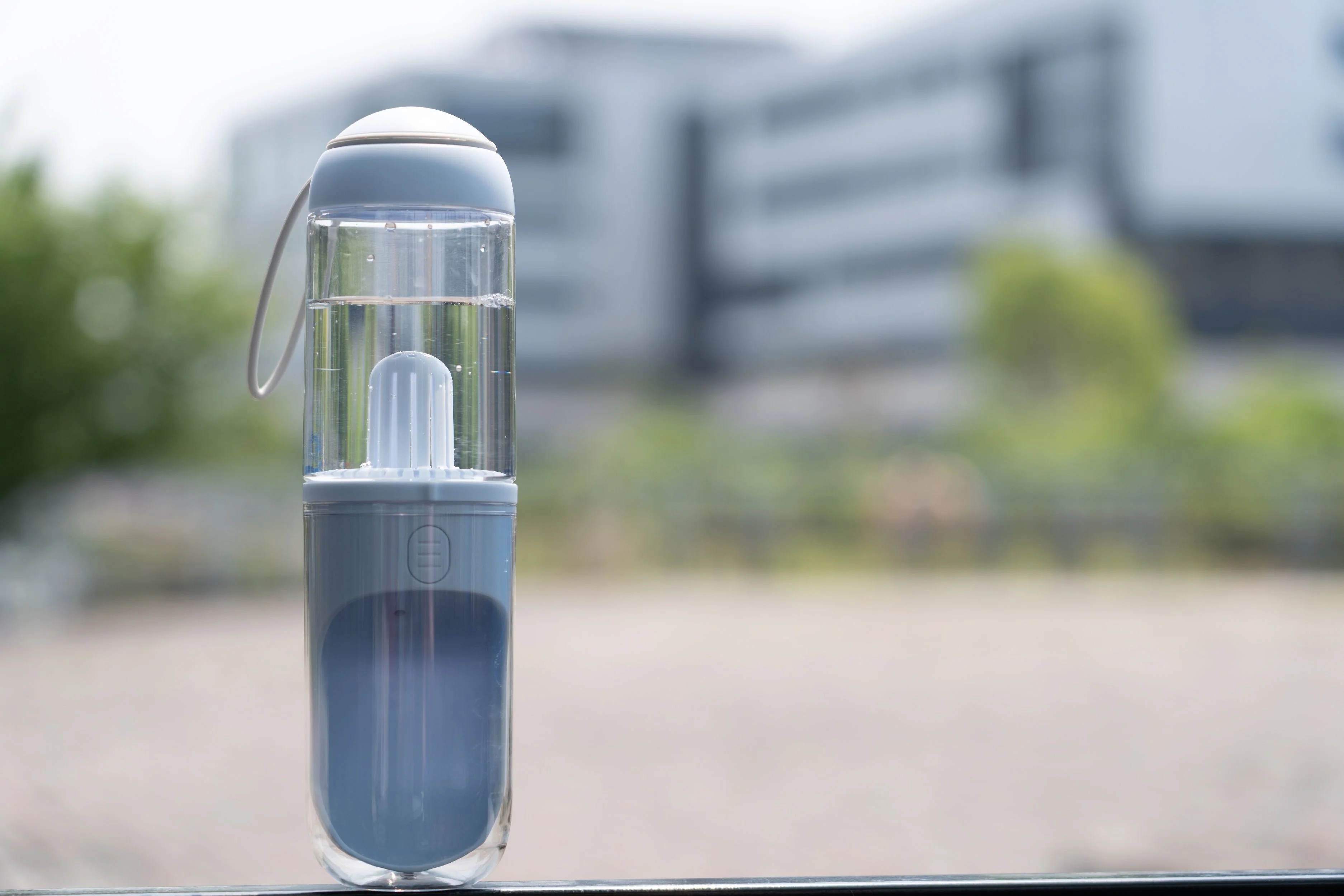 Pet Life ® 'PYURE' Handheld Travel Filtered Water Feeder - Image 5