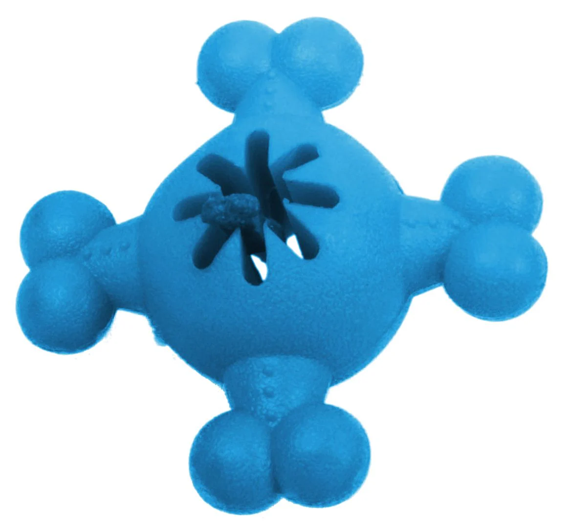 Pet Life ® 'Quadra-Bone' TPR Treat Dispensing Durable Dog Toy - Image 7