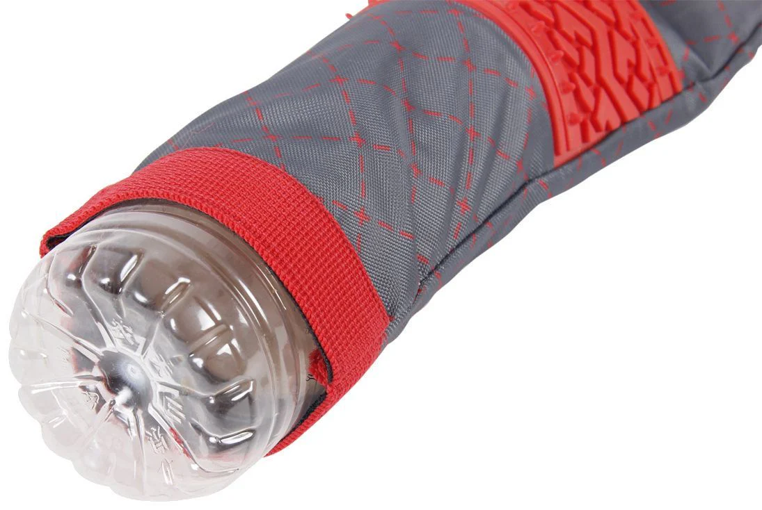Pet Life ® 'Quash' Water Bottle Inserting Nylon and Rubber Crackling Dog Toy - Image 2