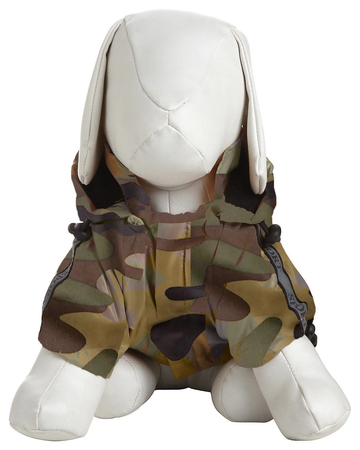 Pet Life ® 'Reflecta-Sport' Multi-Adjustable Reflective Weather-Proof Dog Raincoat w/ Removable Hood - Image 11