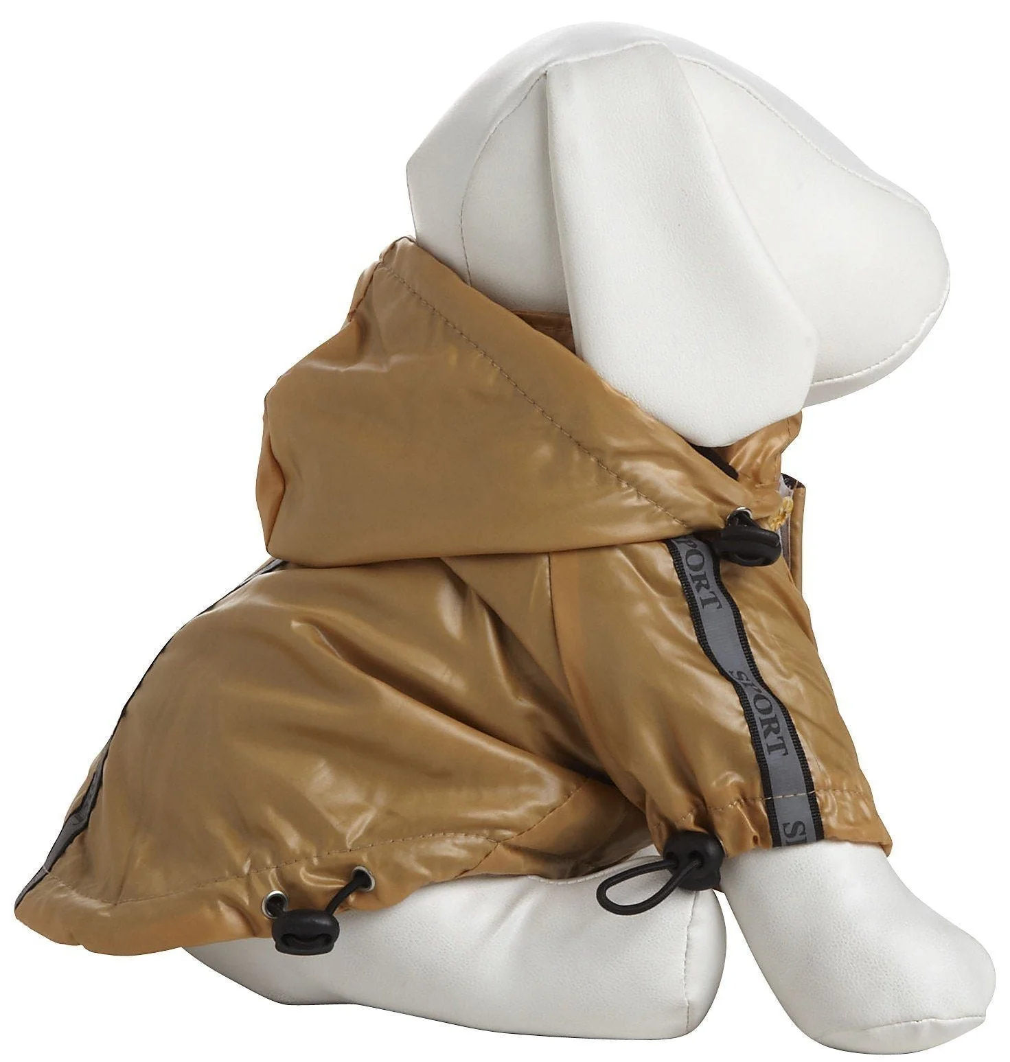 Pet Life ® 'Reflecta-Sport' Multi-Adjustable Reflective Weather-Proof Dog Raincoat w/ Removable Hood - Image 6