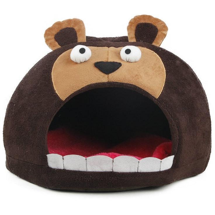 Pet Life ® 'Roar Bear' Snuggle Plush Polar Fleece Fashion Designer Pet Dog Bed House Lounge - Image 2