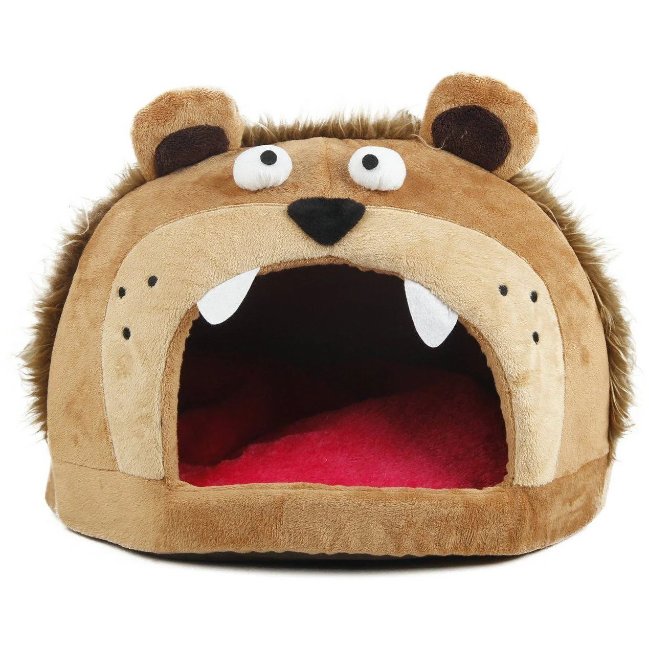Pet Life ® 'Roar Bear' Snuggle Plush Polar Fleece Fashion Designer Pet Dog Bed House Lounge - Image 5