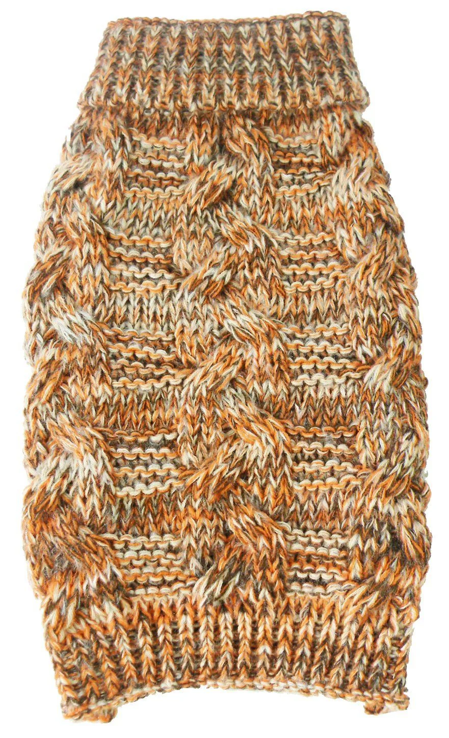 Pet Life ® 'Royal Bark' Heavy Cable Knitted Designer Fashion Dog Sweater - Image 8