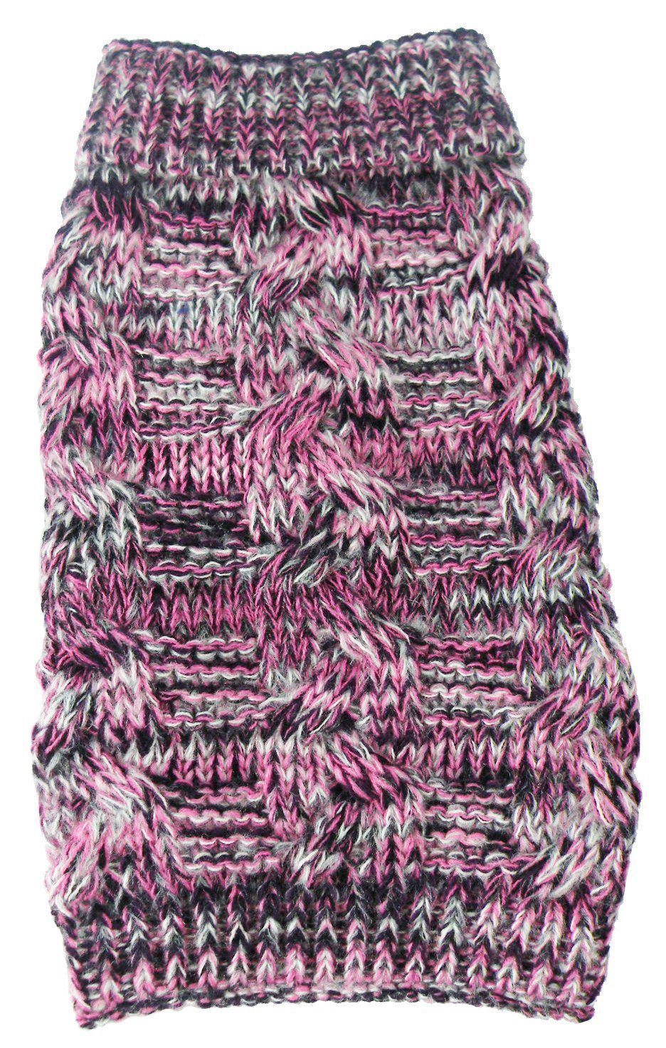 Pet Life ® 'Royal Bark' Heavy Cable Knitted Designer Fashion Dog Sweater - Image 9