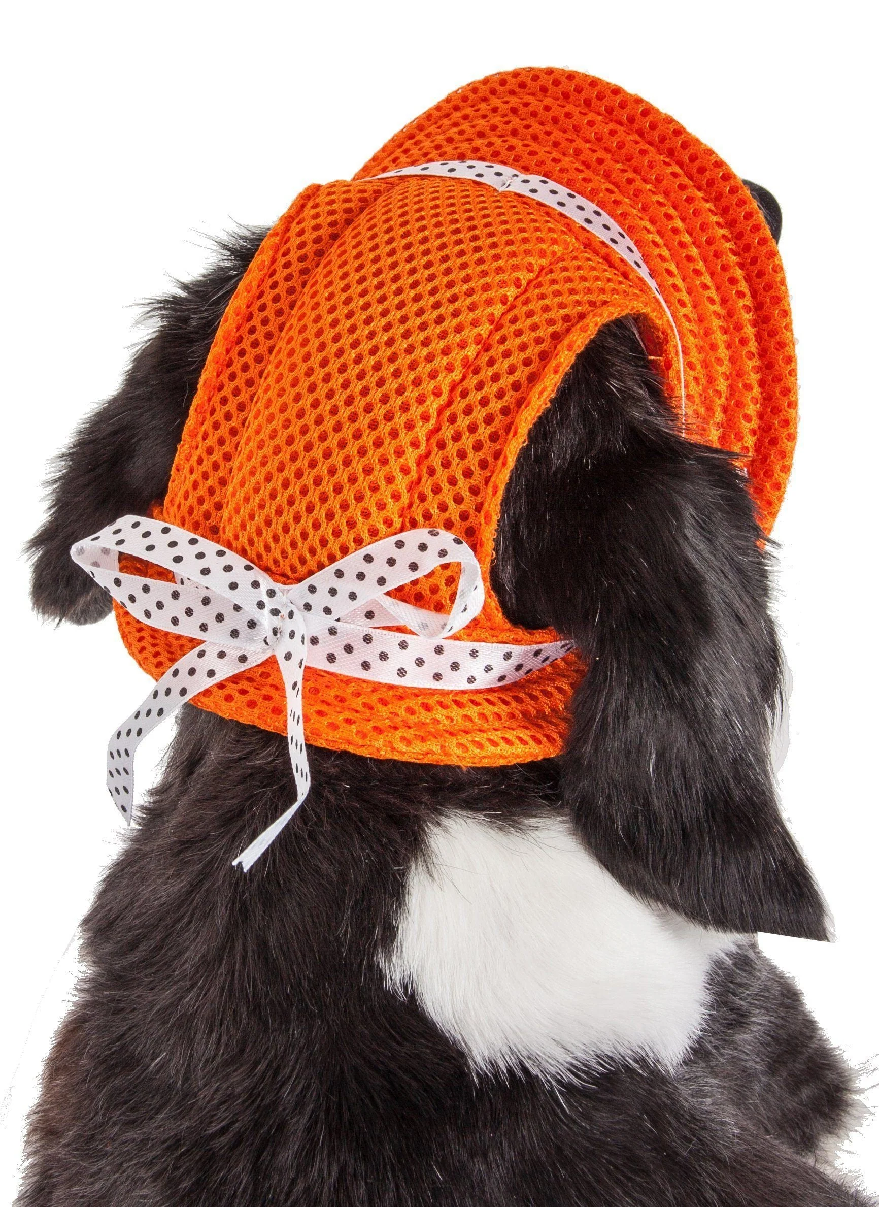 Pet Life ®  'Sea Spot Sun' UV Protectant Adjustable Fashion Mesh Brimmed Dog Hat Cap - Image 15