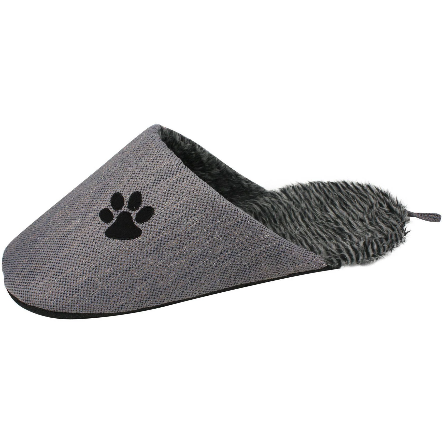Pet Life ® 'Slip-On' Fashion Designer Polar Fleece Animated Slipper Pet Dog Bed House Shoes - Image 2