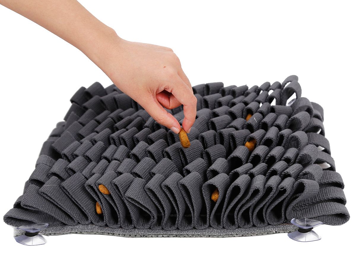 Pet Life ® 'Sniffer Grip' Interactive Anti-Skid Suction Pet Snuffle Mat - Image 4