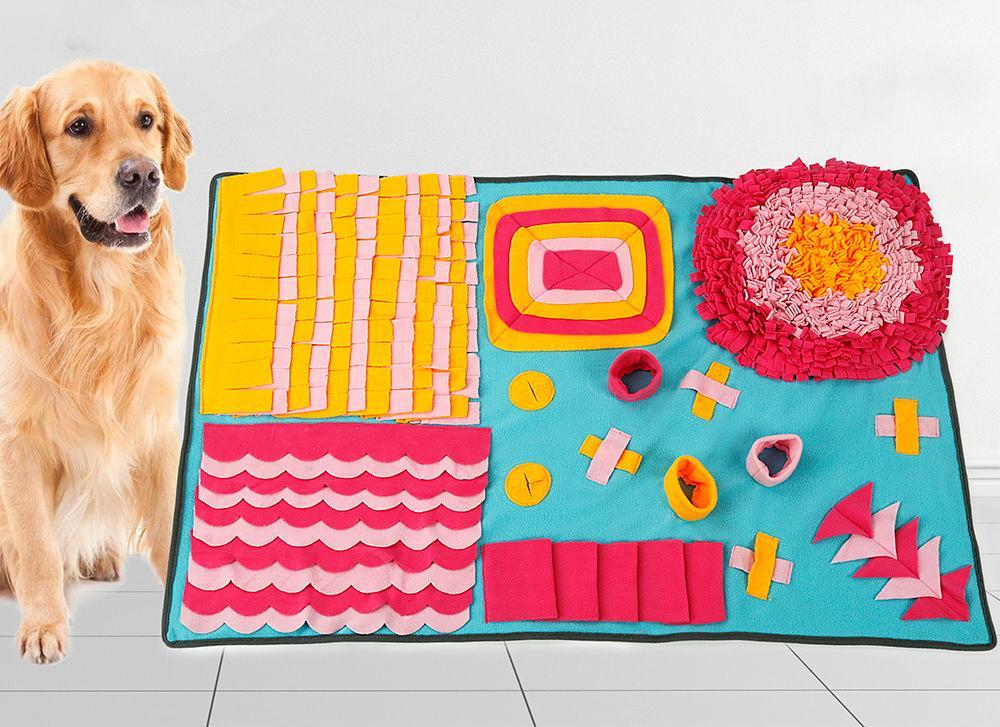 Pet Life ® 'Sniffer Snack' Interactive Feeding Pet Snuffle Mat - Image 7