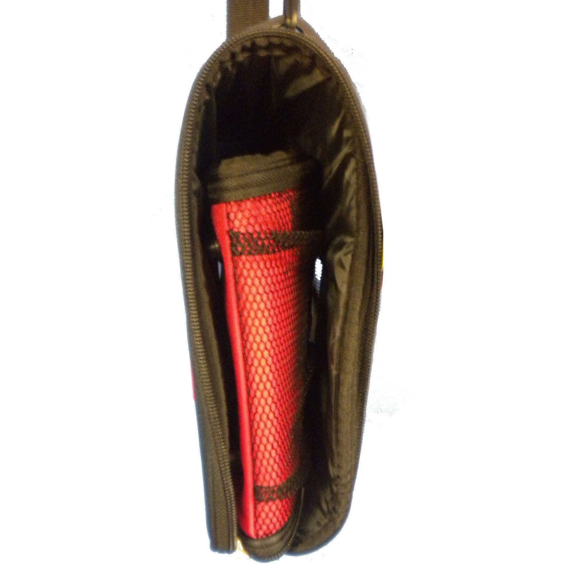 Pet Life ® Sporty Mesh Airline Approved Zippered Folding Collapsible Travel Pet Dog Carrier - Image 14