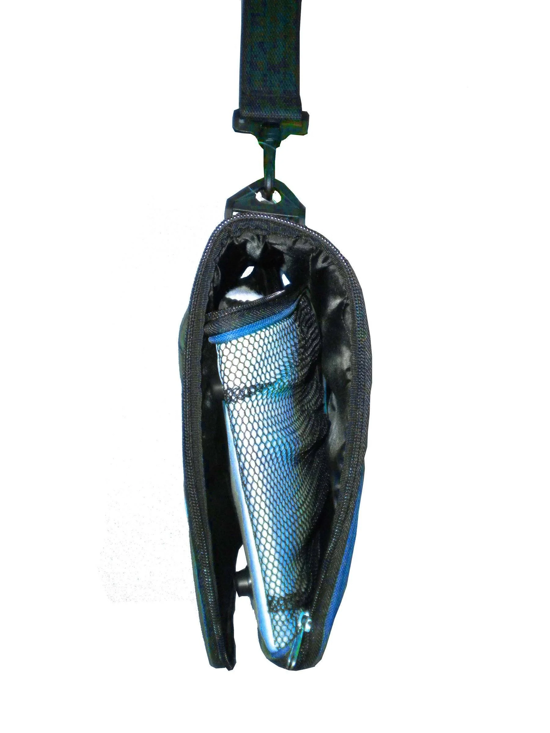 Pet Life ® Sporty Mesh Airline Approved Zippered Folding Collapsible Travel Pet Dog Carrier - Image 15