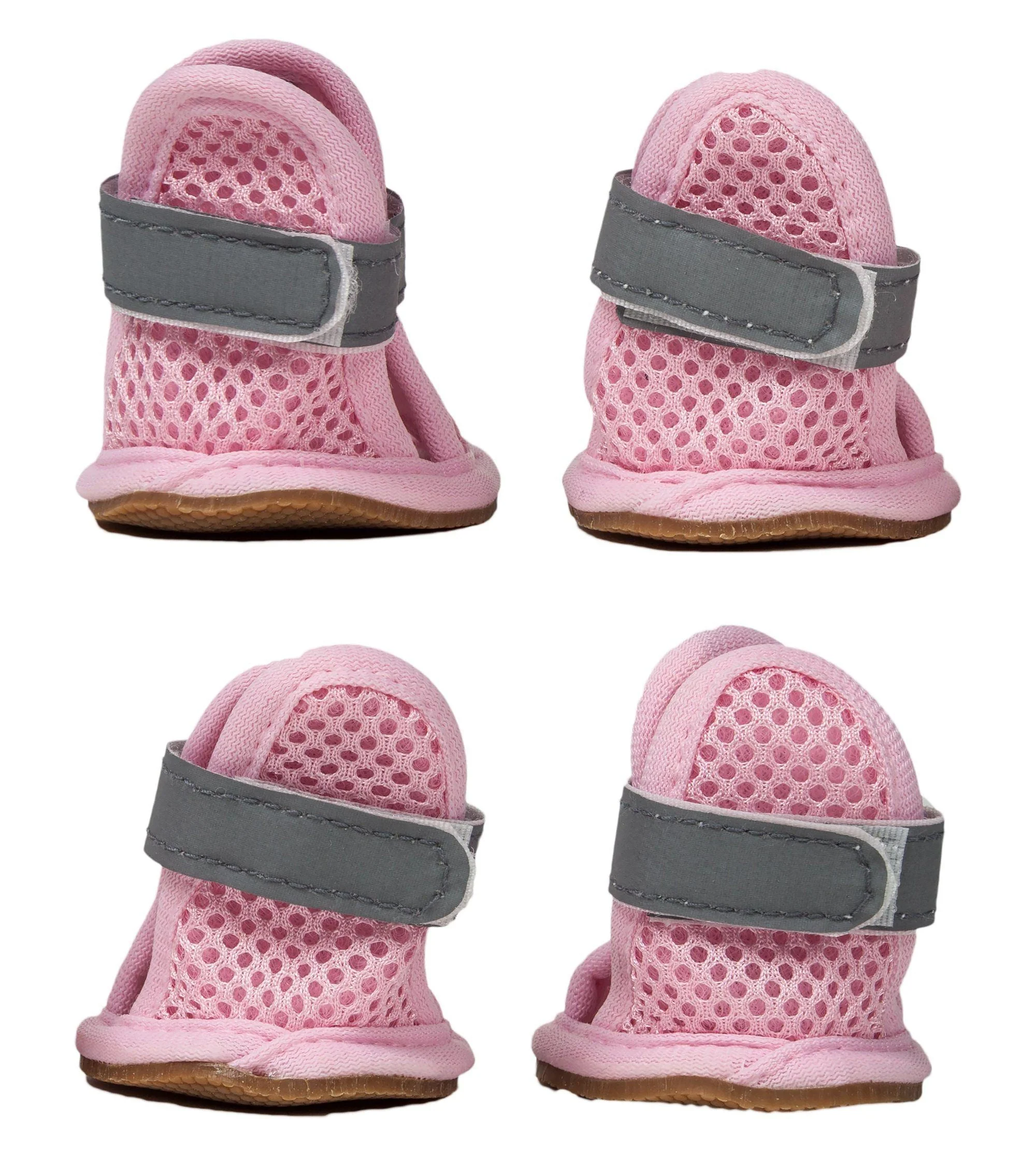 Pet Life ® 'Sporty-Supportive' Water-Resistant Mesh Dog Sandals Shoes- Set Of 4 - Image 11