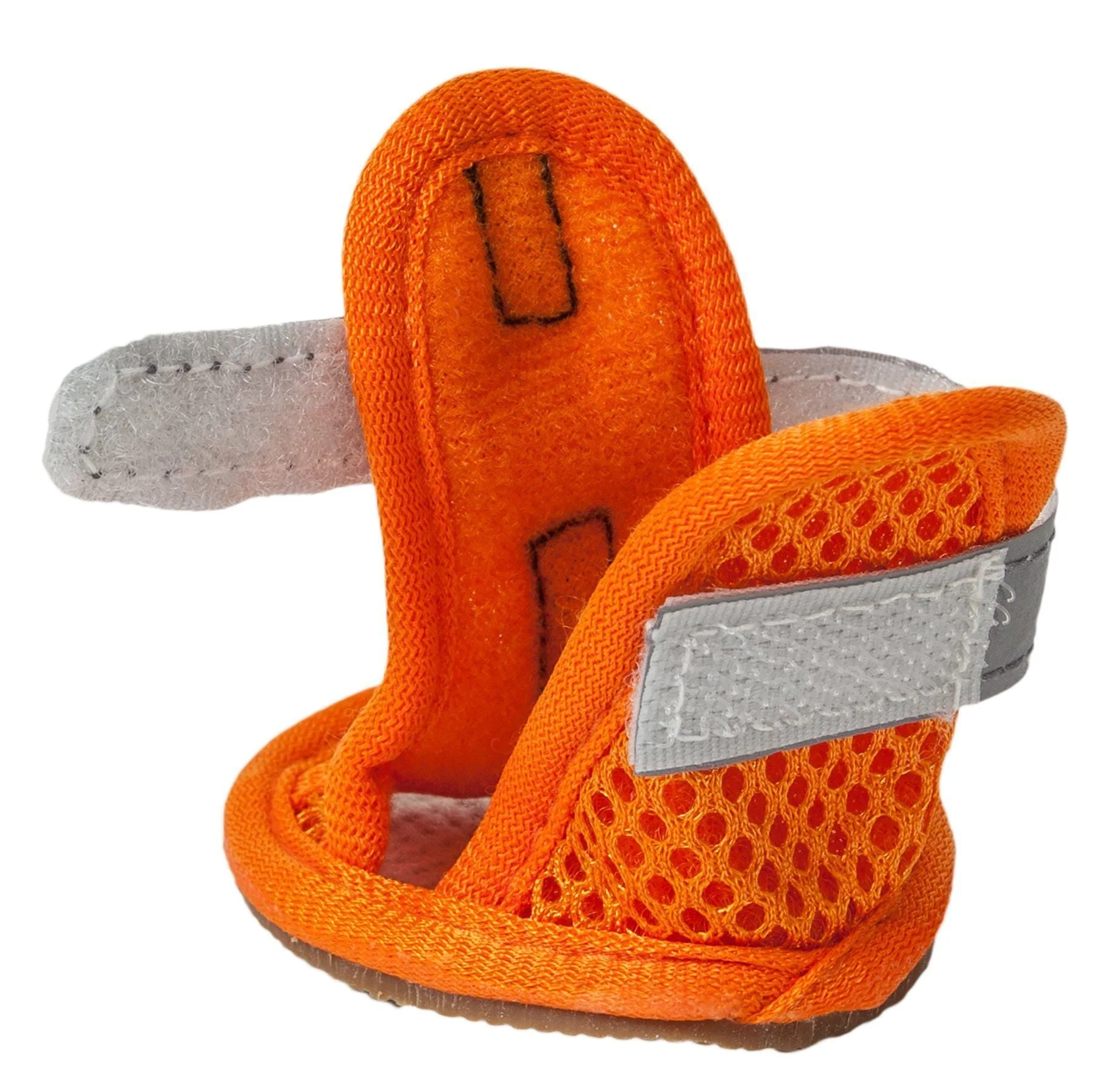 Pet Life ® 'Sporty-Supportive' Water-Resistant Mesh Dog Sandals Shoes- Set Of 4 - Image 7