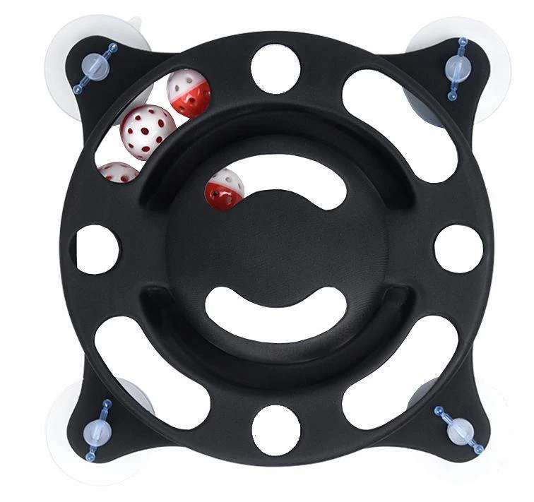 Pet Life ® 'Sticky-Swipe' Interactive Suction Cup Kitty Cat Toy - Image 4