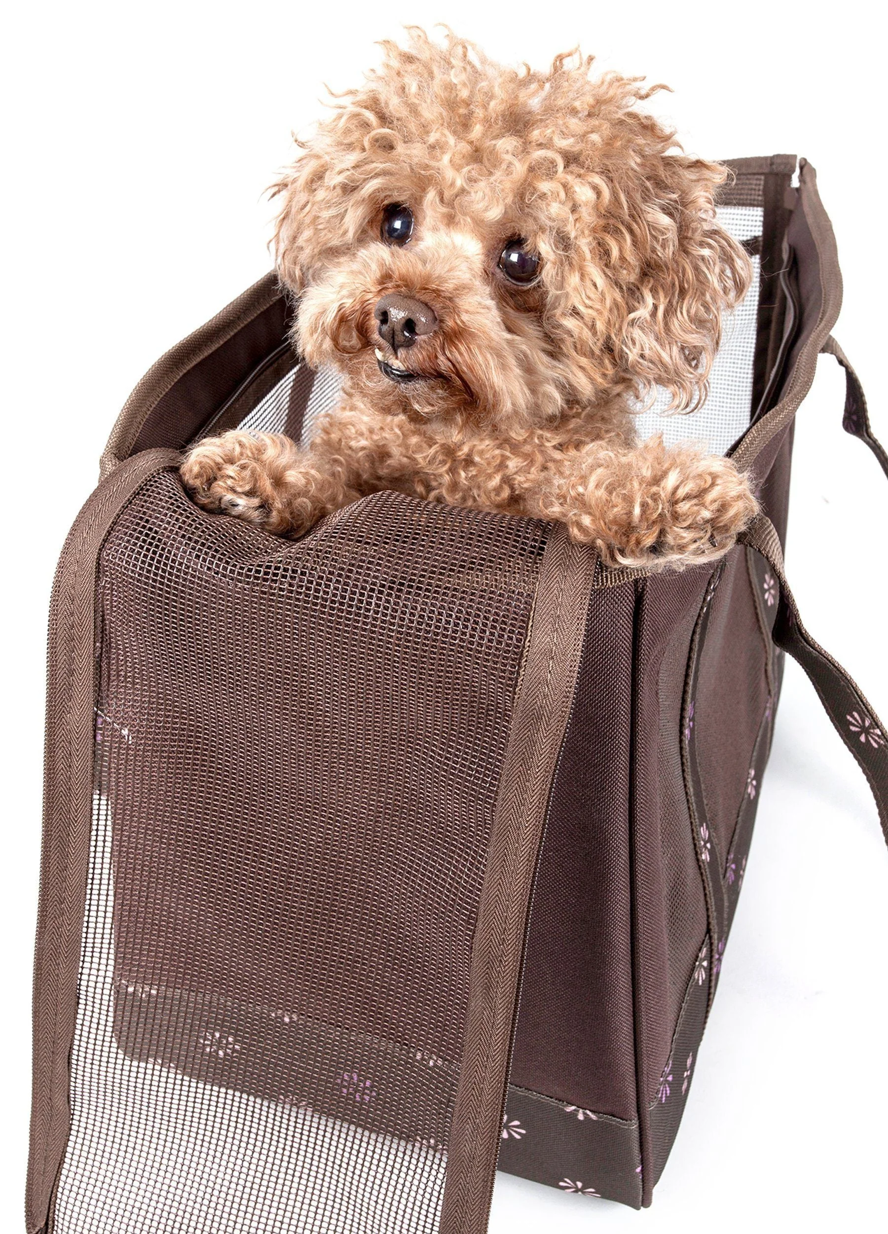 Pet Life ® 'Surround View' Posh Collapsible Fashion Designer Pet Dog Carrier - Image 2