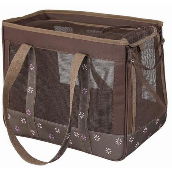 Pet Life ® 'Surround View' Posh Collapsible Fashion Designer Pet Dog Carrier - Image 4