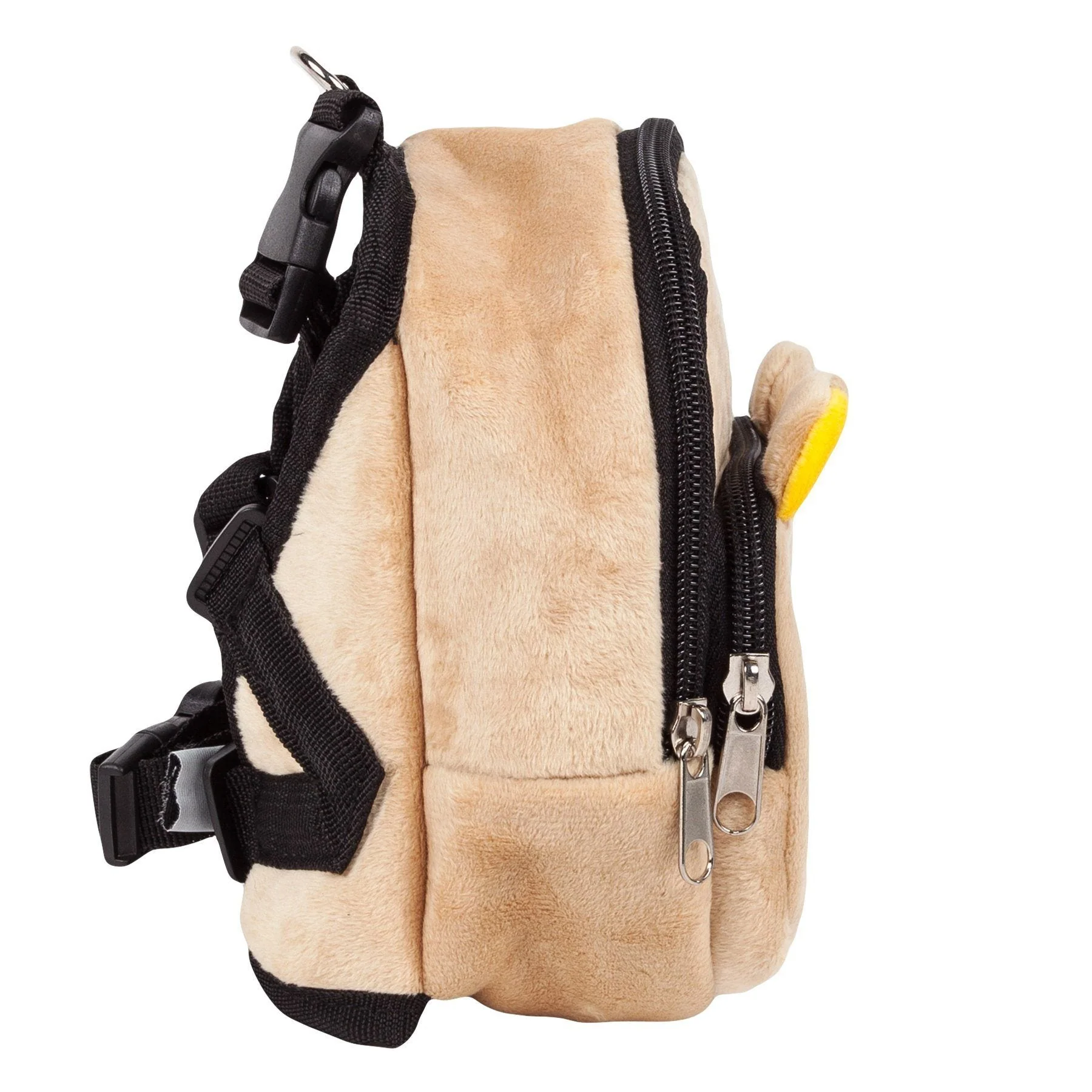Pet Life ® 'Teddy Tails' Dual-Pocketed Animated Fashion Dog Harness Backpack - Image 4