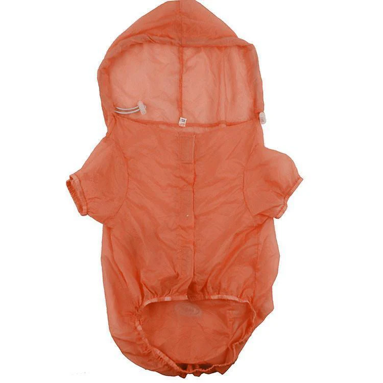Pet Life ® 'Thunder Paw' Ultimate Waterproof Collapsible Multi-Adjustable Travel Dog Raincoat - Image 10