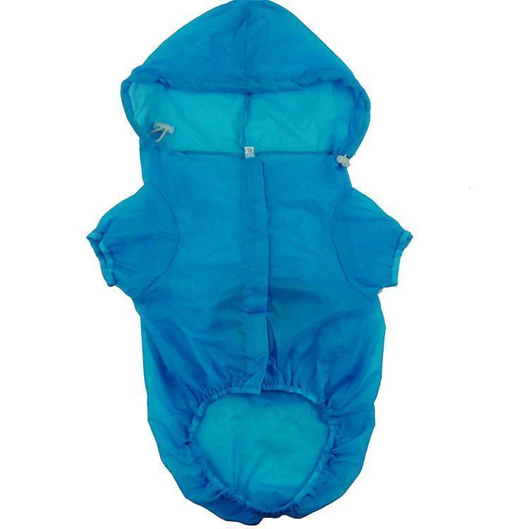 Pet Life ® 'Thunder Paw' Ultimate Waterproof Collapsible Multi-Adjustable Travel Dog Raincoat - Image 11