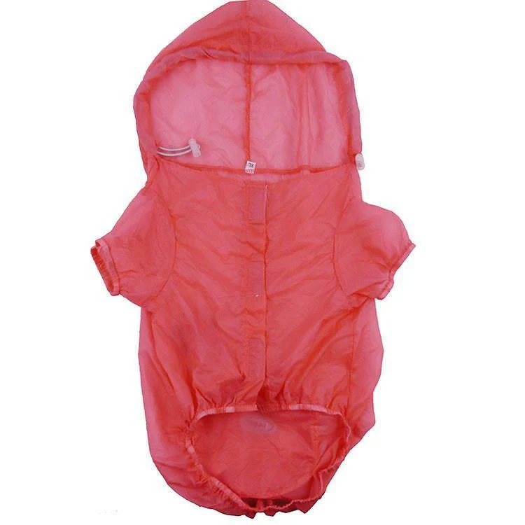 Pet Life ® 'Thunder Paw' Ultimate Waterproof Collapsible Multi-Adjustable Travel Dog Raincoat - Image 13