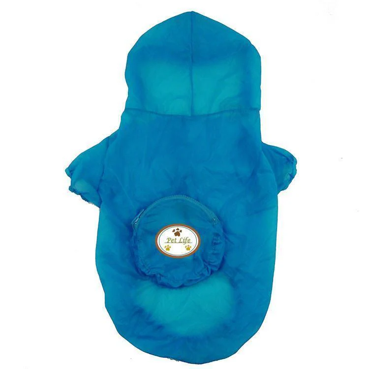 Pet Life ® 'Thunder Paw' Ultimate Waterproof Collapsible Multi-Adjustable Travel Dog Raincoat - Image 15