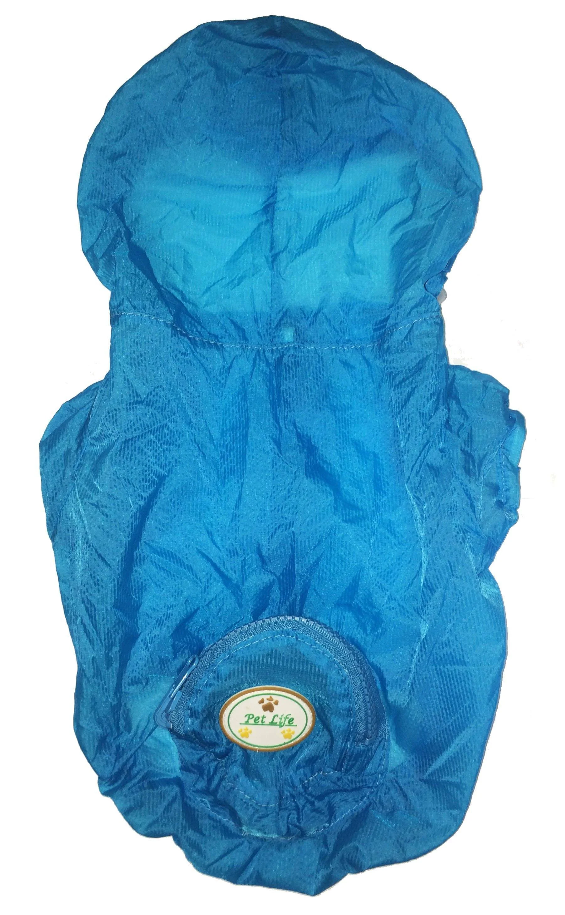 Pet Life ® 'Thunder Paw' Ultimate Waterproof Collapsible Multi-Adjustable Travel Dog Raincoat - Image 22