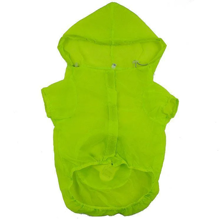 Pet Life ® 'Thunder Paw' Ultimate Waterproof Collapsible Multi-Adjustable Travel Dog Raincoat - Image 8