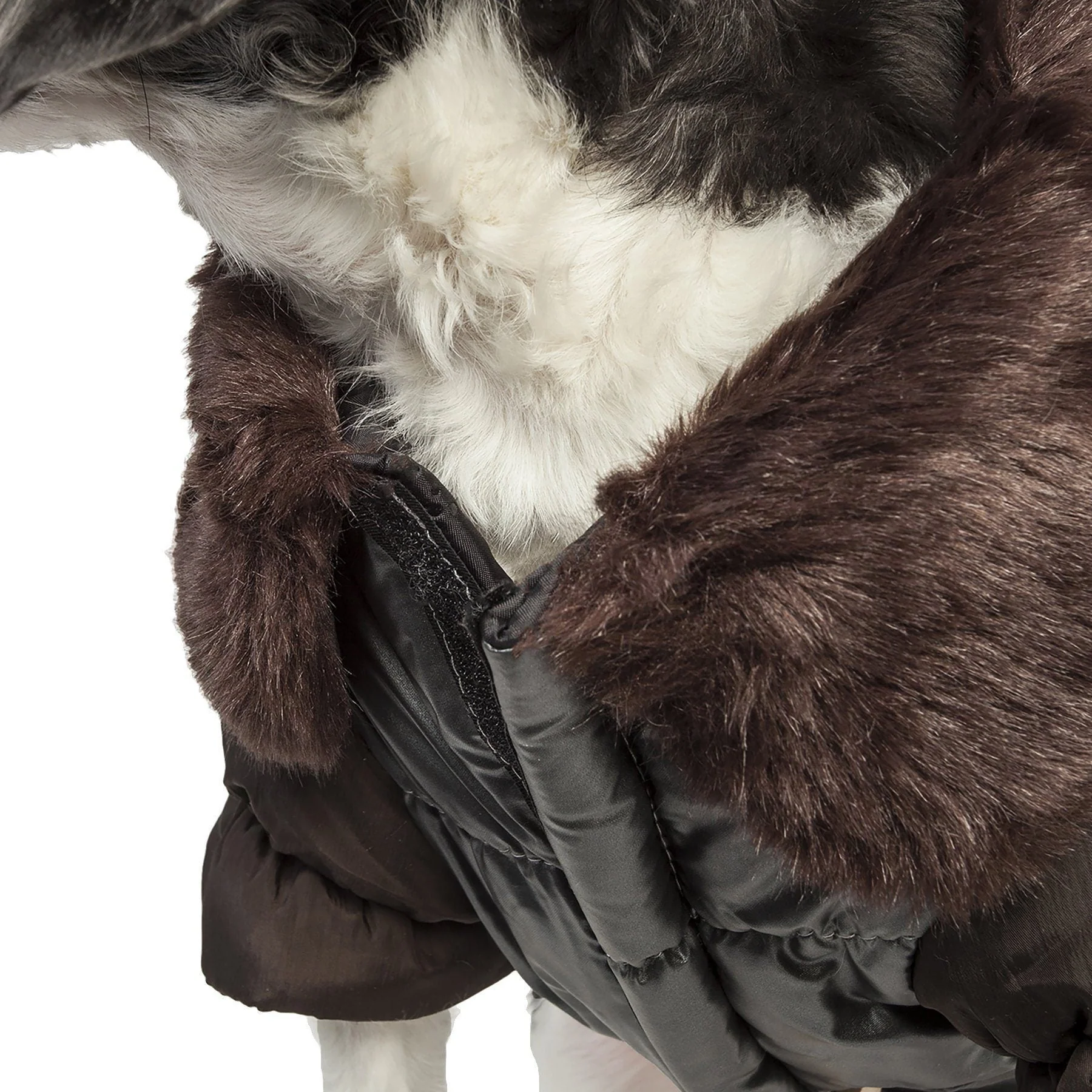 Pet Life ® Track-Collared' Metallic Ultra Fur 3M Insulated Pet Dog Jacket - Image 8