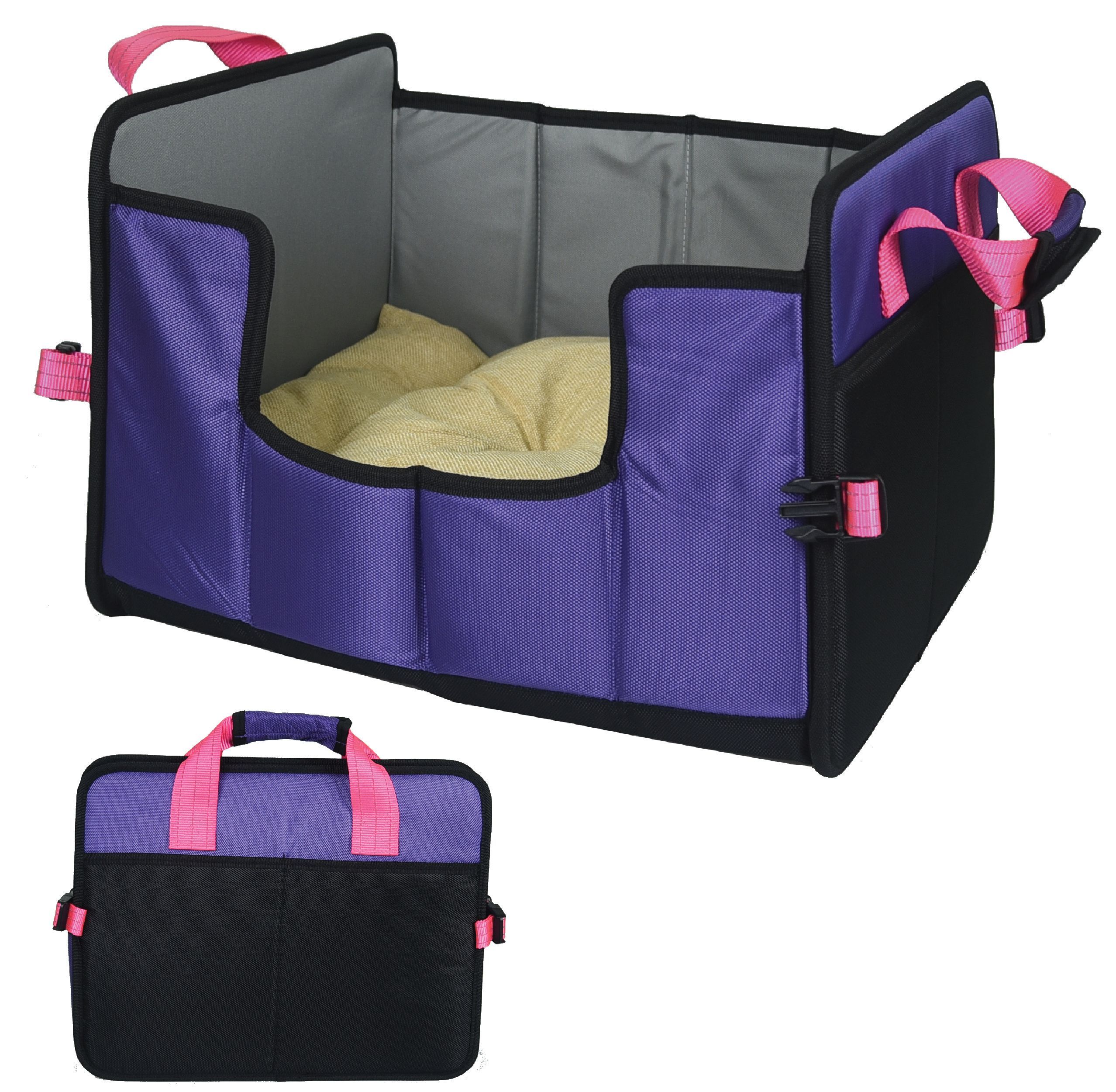 Pet Life ® 'Travel-Nest' Folding Travel Cat and Dog Bed - Image 15