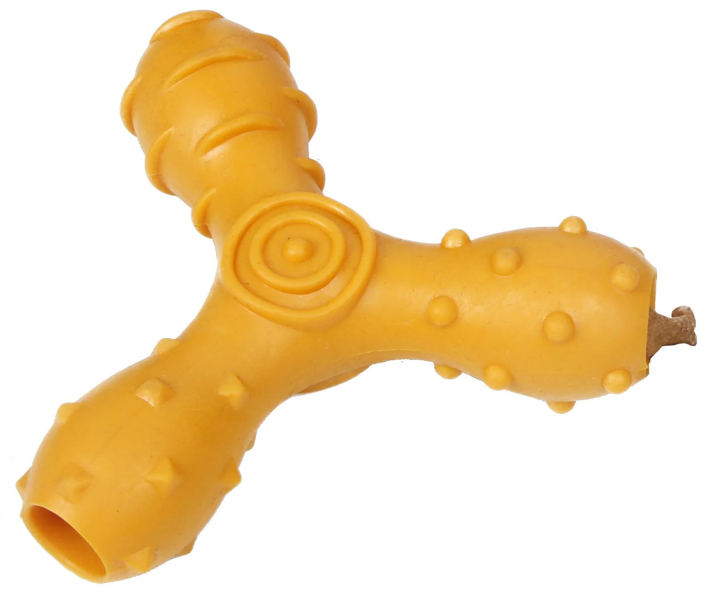 Pet Life ® 'Tri-Chew' Treat Dispensing and Chewing Interactive TPR Dog Toy - Image 3