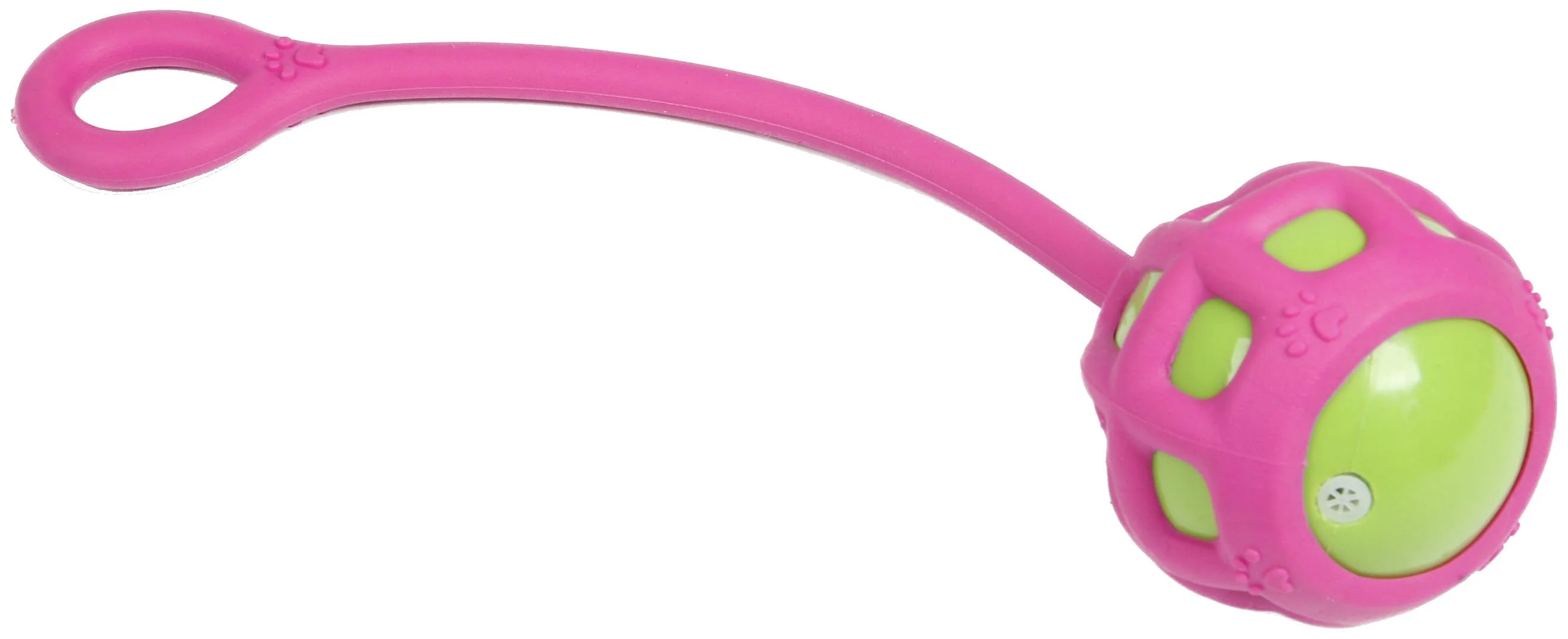 Pet Life ® 'Tug-O-Warp' Fetching Tugging and Chew Squeaking TPR Dog Toy - Image 2