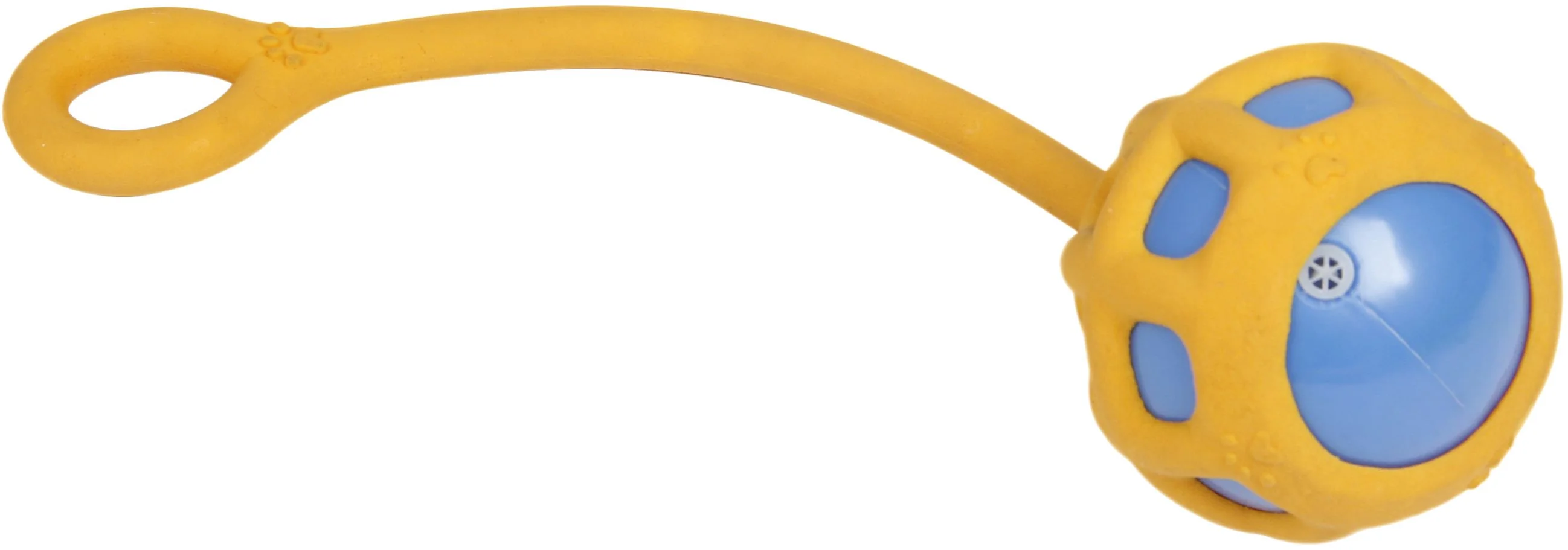 Pet Life ® 'Tug-O-Warp' Fetching Tugging and Chew Squeaking TPR Dog Toy - Image 3