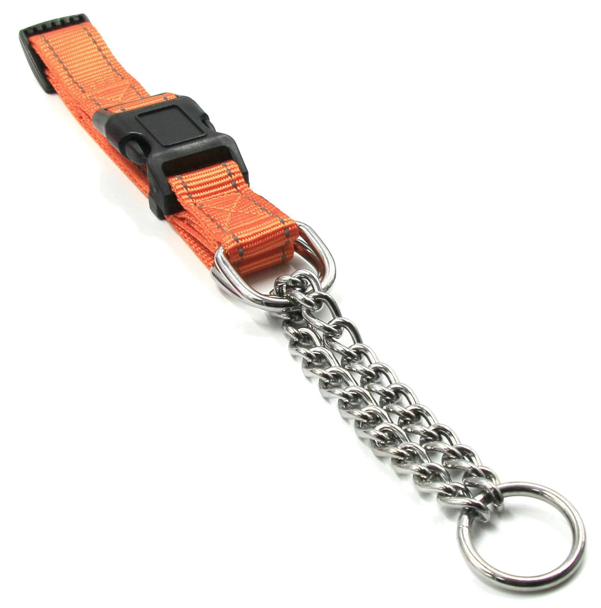 Pet Life ® 'Tutor-Sheild' Martingale Safety and Training Chain Dog Collar - Image 3