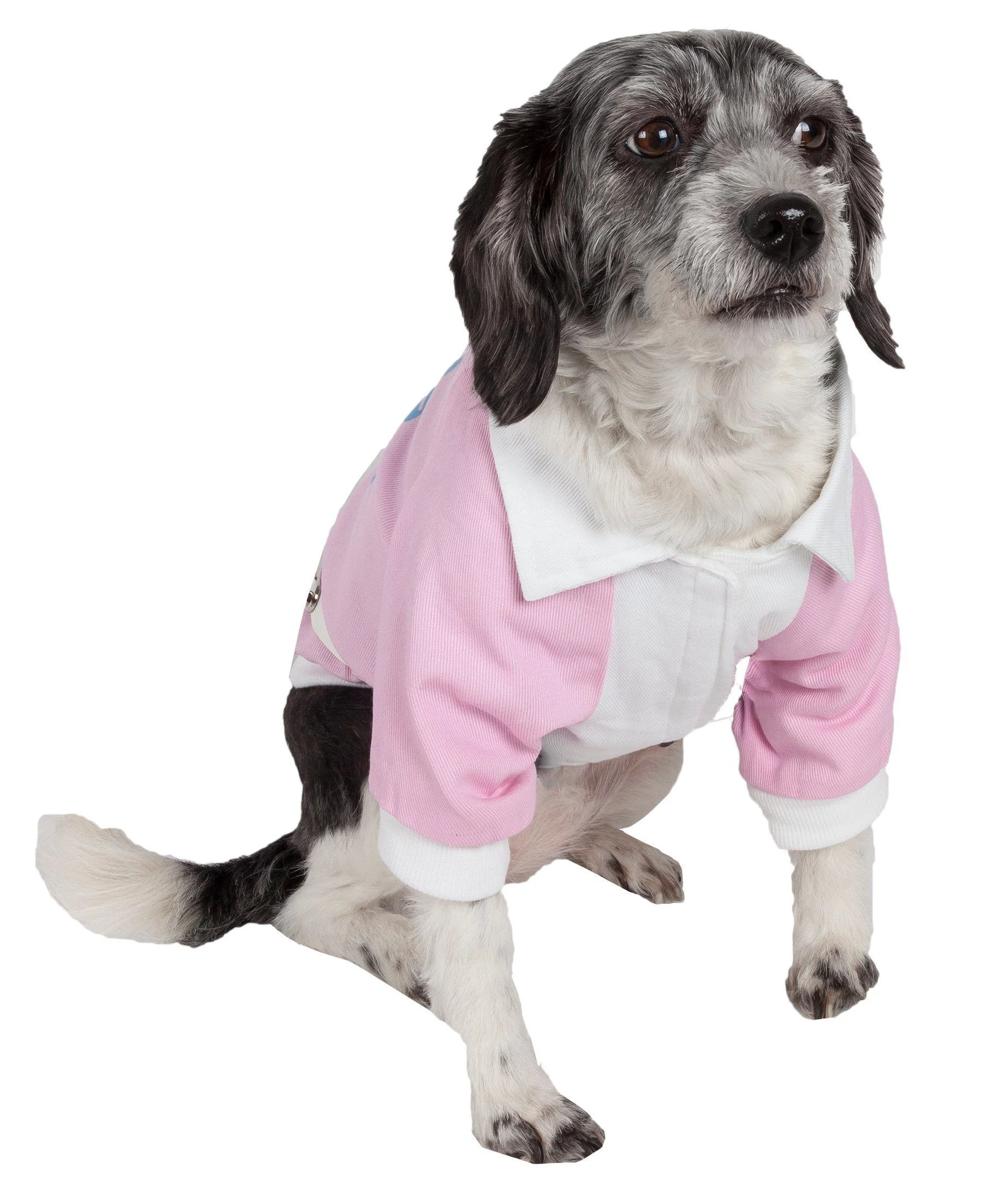 Pet Life ® 'Varsity-Barkcity' Buckled Collared Dog Coat Jacket - Image 3