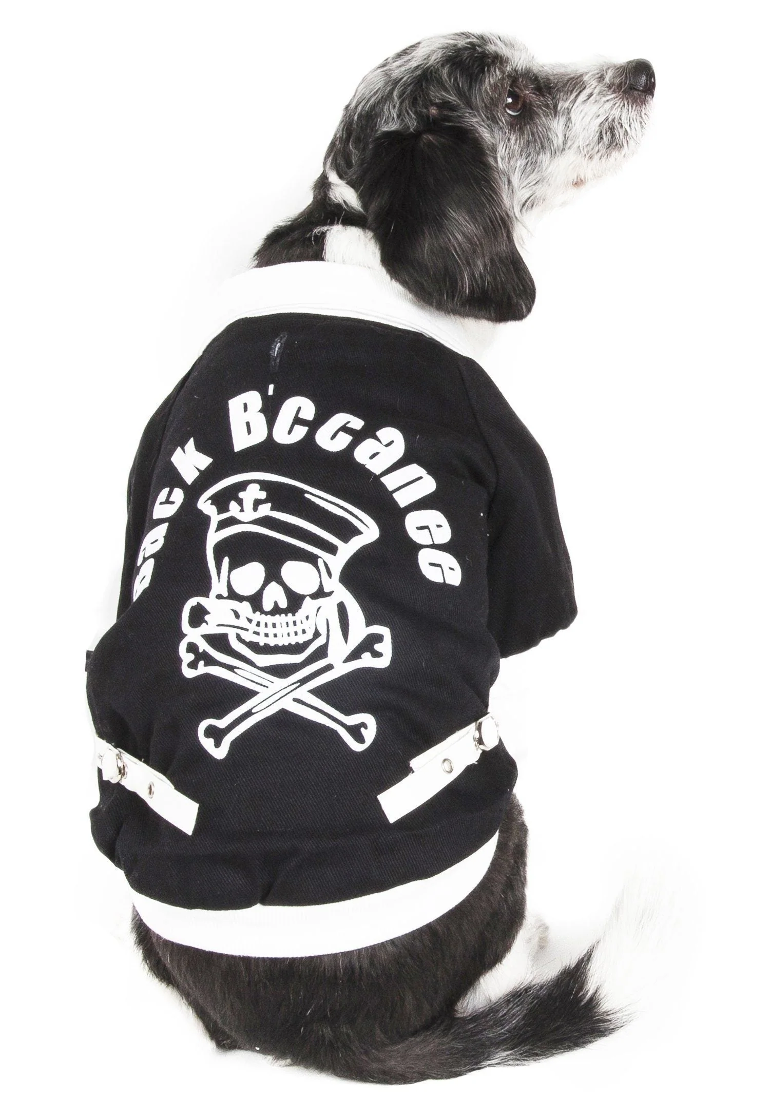 Pet Life ® 'Varsity-Barkcity' Buckled Collared Dog Coat Jacket - Image 7