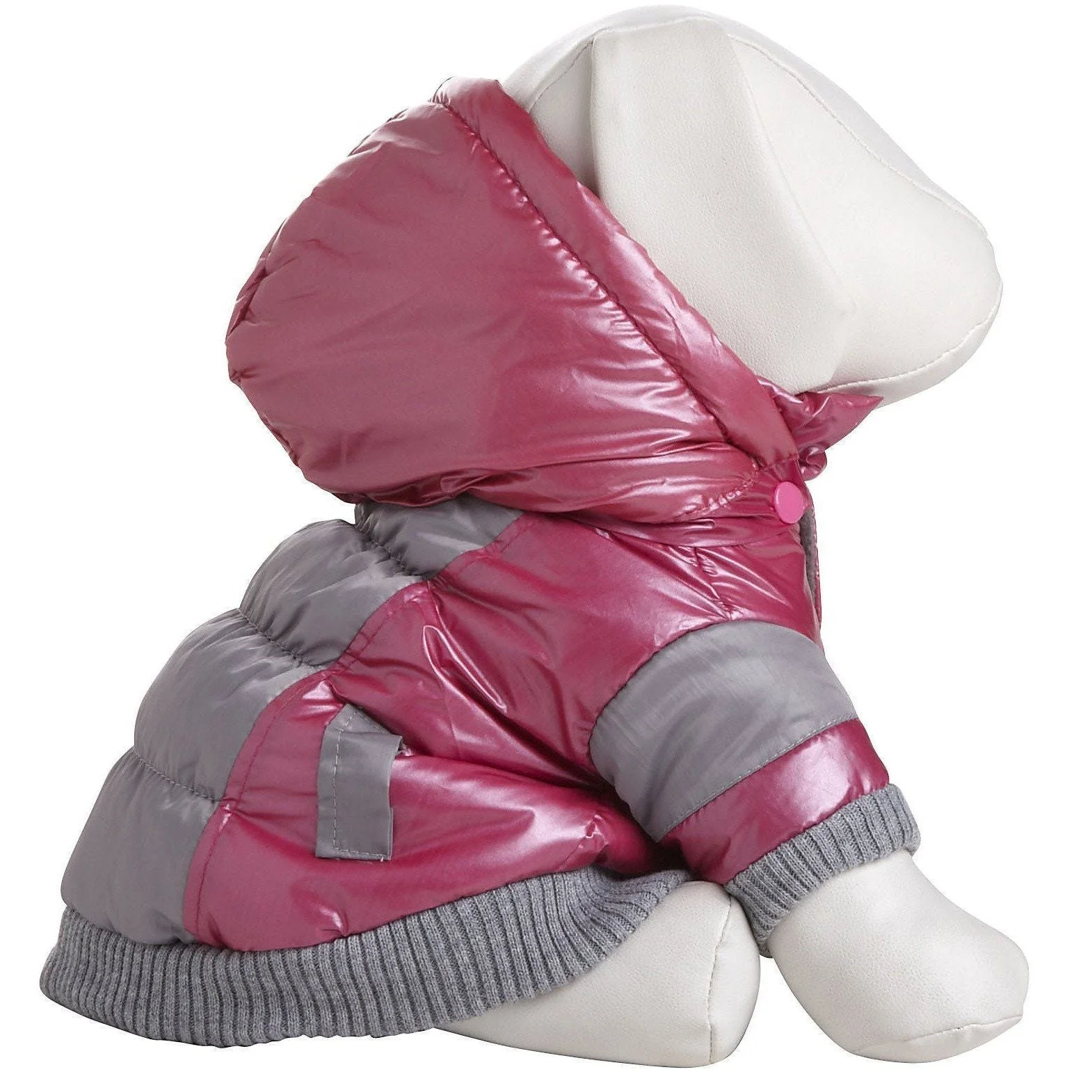 Pet Life ® 'Vintage Aspen' 3M Insulated Sporty Ski Dog Jacket w/ Removable Hood - Image 4