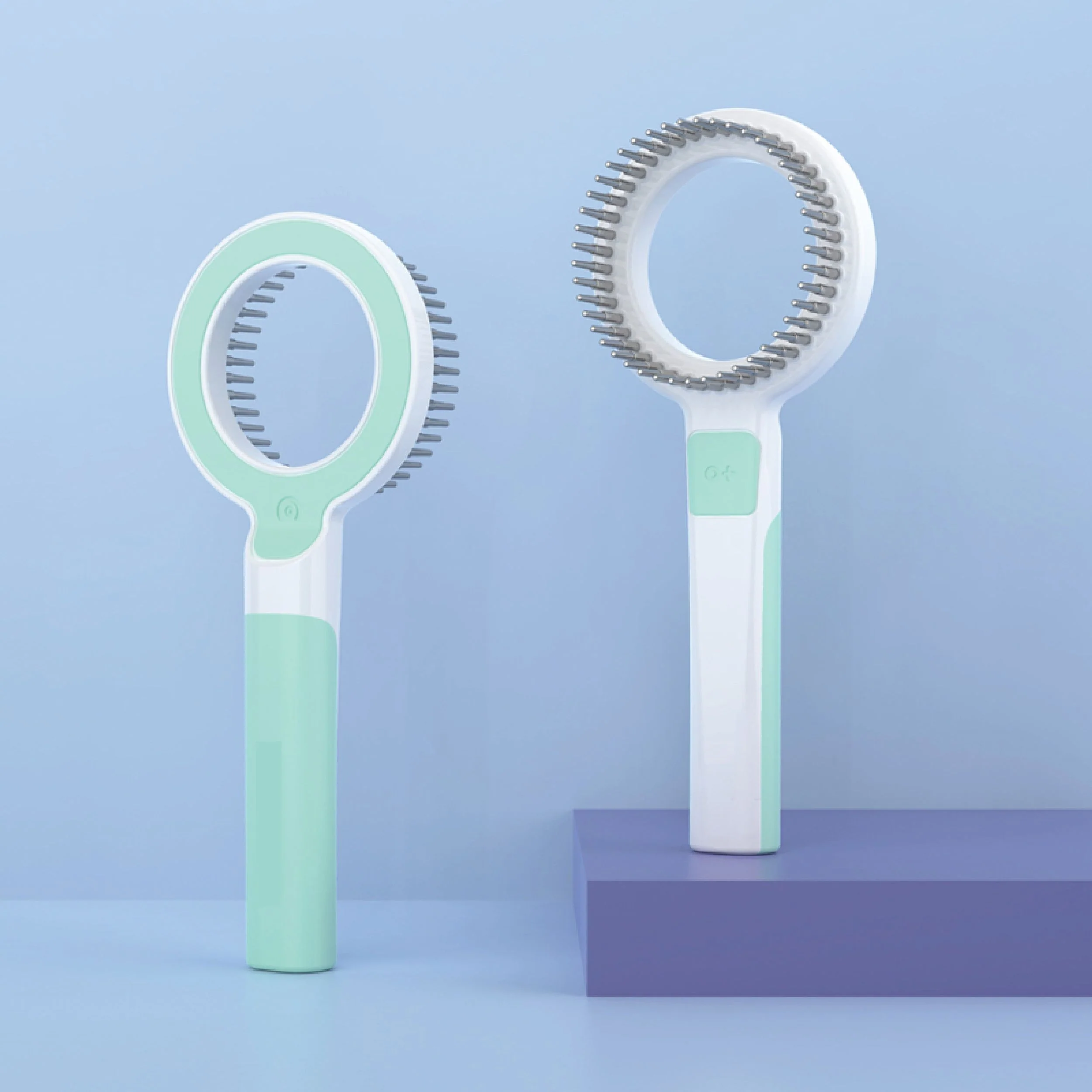 Pet Life ® 'WAGNIFY' 360 Degree and Multi-Directional Modern Grooming Pet Rake Comb - Image 11