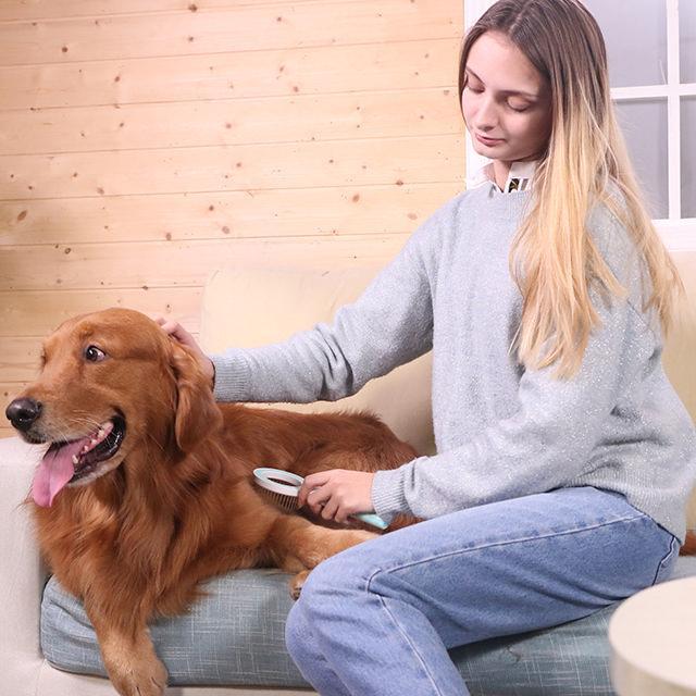 Pet Life ® 'WAGNIFY' 360 Degree and Multi-Directional Modern Grooming Pet Rake Comb - Image 4