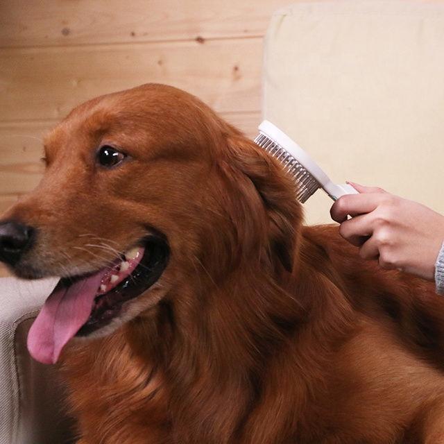 Pet Life ® 'WAGNIFY' 360 Degree and Multi-Directional Modern Grooming Pet Rake Comb - Image 5
