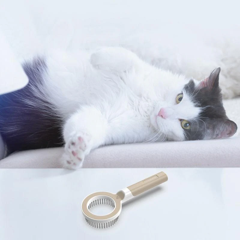 Pet Life ® 'WAGNIFY' 360 Degree and Multi-Directional Modern Grooming Pet Rake Comb - Image 6