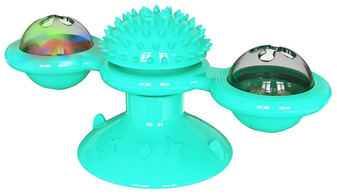 Pet Life ® 'Windmill' Rotating Suction Cup Spinning Cat Toy - Image 15