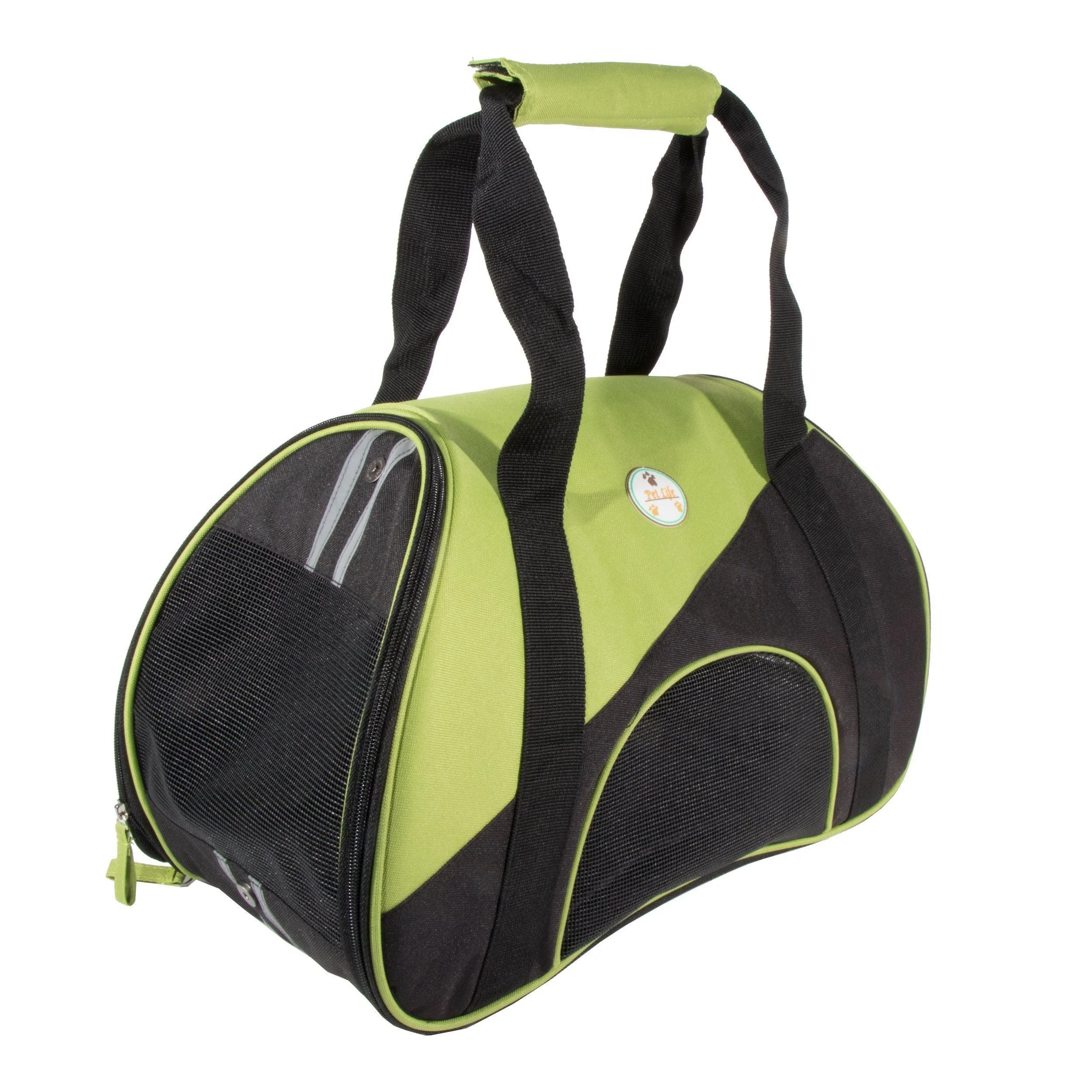 Pet Life ® 'Zip-N-Go' Airline Approved Contoured Fashion Designer Pet Dog Carrier - Image 2