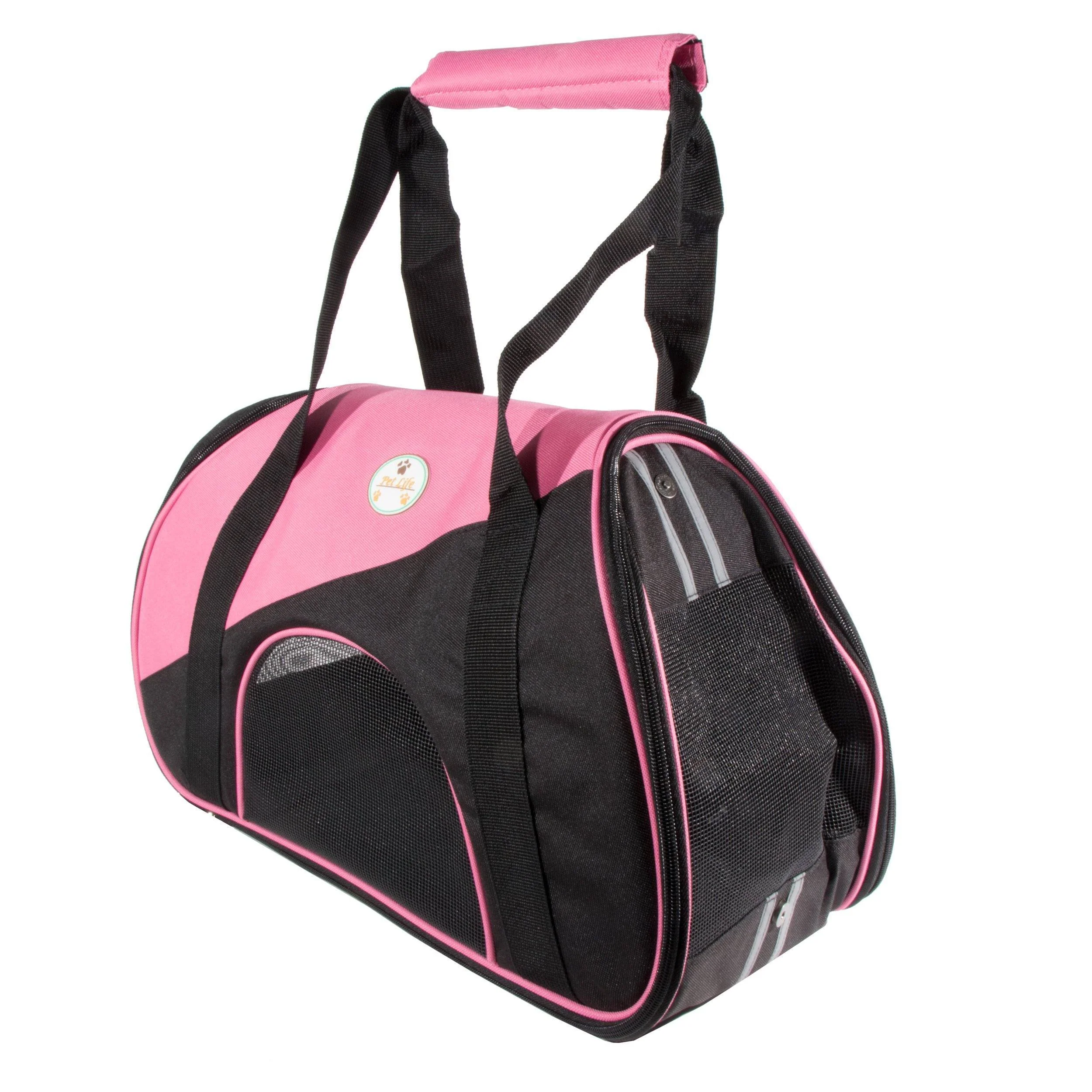 Pet Life ® 'Zip-N-Go' Airline Approved Contoured Fashion Designer Pet Dog Carrier - Image 8